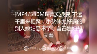 [MP4/530MB]真实换妻 不远千里来相聚，小伙体力好操的别人媳妇受不了，自己媳妇却闲着