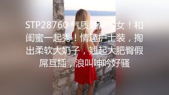 STP28760 气质酒窝美女！和闺蜜一起秀！情趣护士装，掏出柔软大奶子，翘起大肥臀假屌互插，浪叫呻吟好骚