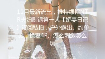 11月最新流出，推特绿帽NTR夫妇刷锅第一人【娇妻日记】订阅私拍，户外露出、约单男、换妻4P、怎么刺激怎么玩