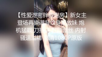 【性爱泄密胖叔炮房】新女主登场再操满背纹身豪放妹 炮机猛戳 刀插逼 狂撕蕾丝 内射骚逼溢精 高清1080P原版