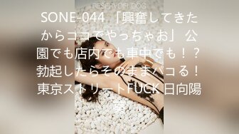 SONE-044 「興奮してきたからココでやっちゃお」 公園でも店内でも車中でも！？勃起したらそのままパコる！東京ストリートFUCK 日向陽葵