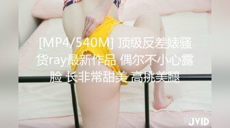 [MP4/540M] 顶级反差婊骚货ray最新作品 偶尔不小心露脸 长非常甜美 高挑美腿