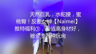 ⚫️⚫️天然巨乳，水蛇腰，蜜桃臀！反差女神【Naimei】推特福利③，颜值高身材好，被金主各种玩肏