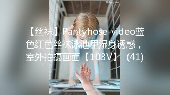 【丝袜】Pantyhose-video蓝色红色丝袜泳池里湿身诱惑，室外拍摄画面【103V】  (41)