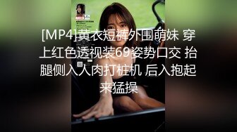 [MP4]黄衣短裤外围萌妹 穿上红色透视装69姿势口交 抬腿侧入人肉打桩机 后入抱起来猛操