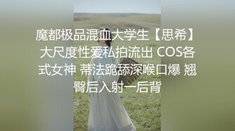 魔都极品混血大学生【思希】大尺度性爱私拍流出 COS各式女神 蒂法跪舔深喉口爆 翘臀后入射一后背