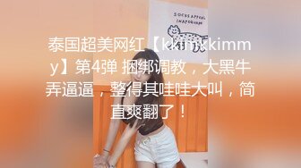 泰国超美网红【kkimkkimmy】第4弹 捆绑调教，大黑牛弄逼逼，整得其哇哇大叫，简直爽翻了！